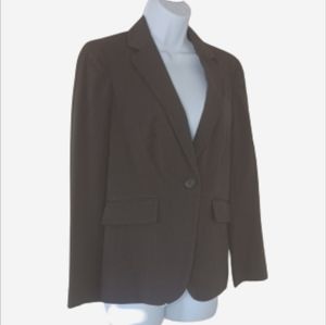 Nwot Worthington Brown Suit Blazer, sz 6P